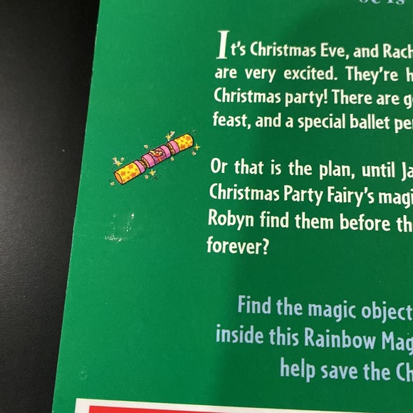 Rainbow Magic Special Edition: Robyn the Christmas Party Fairy - Paperback Novel - Picture 4 of 4